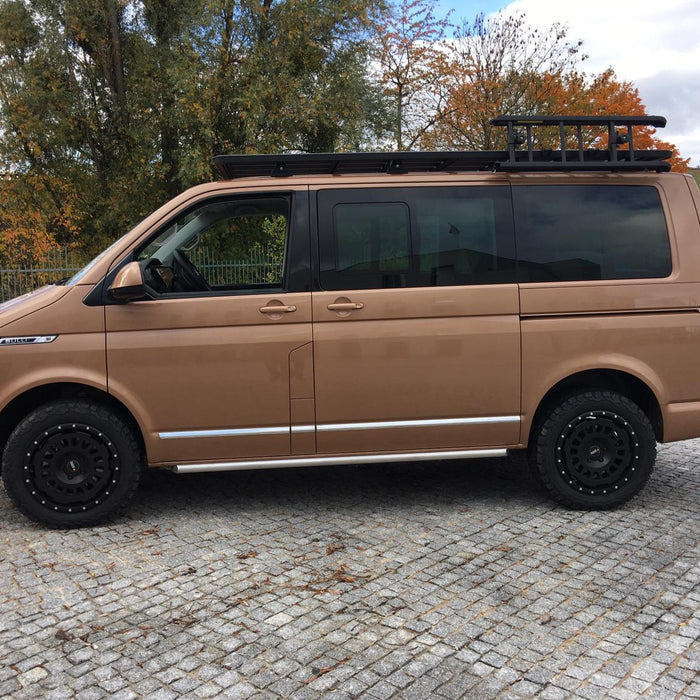 VW T6.1 4 MOTION / HÖHERLEGUNG / RAD REIFEN / UNTERFAHRSCHUTZ / DACHTRÄGER / ROCKSLIDER / MARKISE / LAZERLAMPS