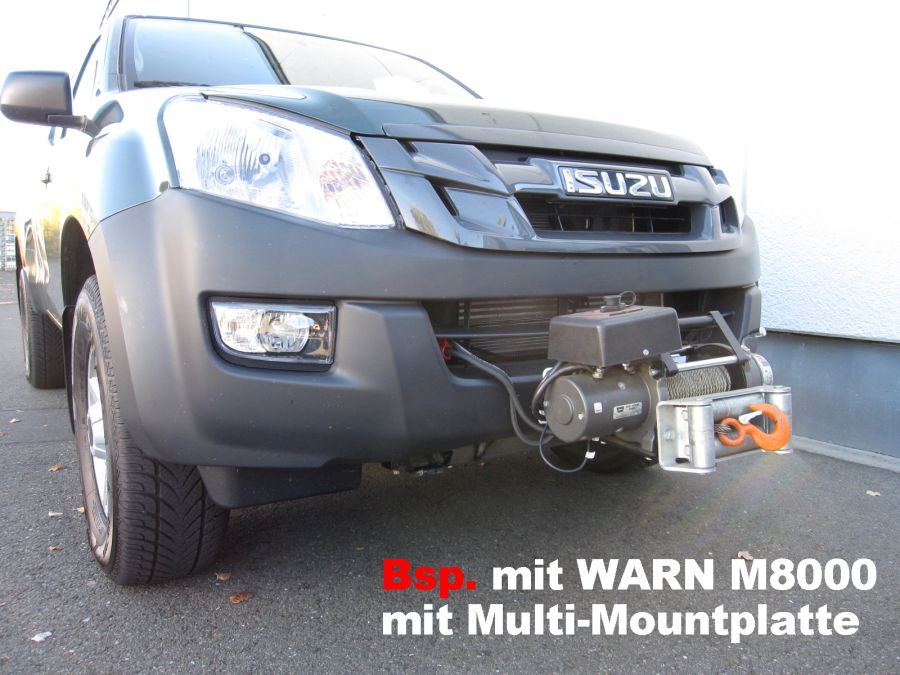 Frontaufnahme Isuzu D-Max ab 06/12, Set