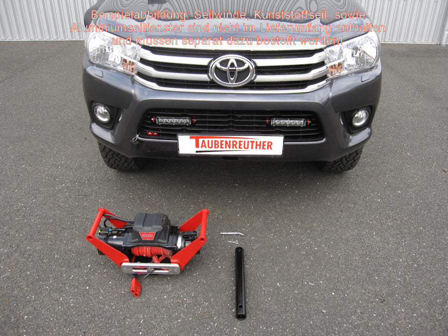 Hidden Multi-Mount Toyota Hilux Revo '16-21, Inkl. Seilwindenträger