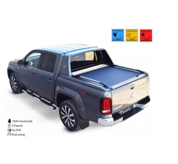 VW AMAROK AVENTURA double cab SOT 1318 Aluminium elo xiert Laderaumabdeckung - Rollverdeck