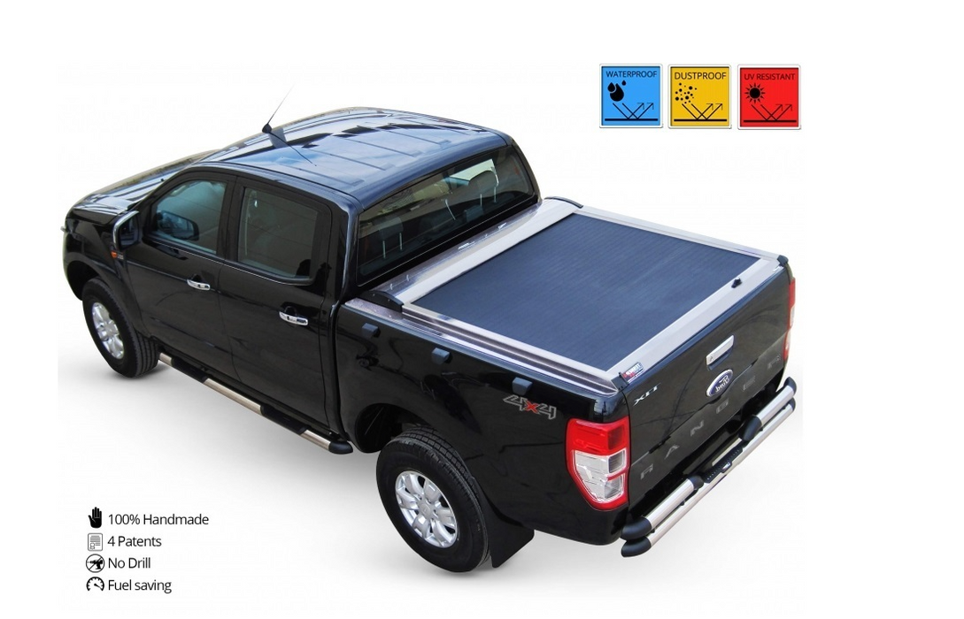 FORD Ranger XLT Double Cab ab 11/2012 SOT 1306 Aluminium eloxiert Laderaumabdeckung - Rollverdeck