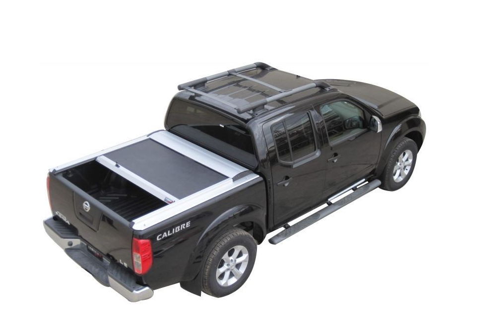 NISSAN Navara D40 156cm Doppel Cab SOT 130 Aluminium eloxiert Laderaumabdeckung - Rollverdeck