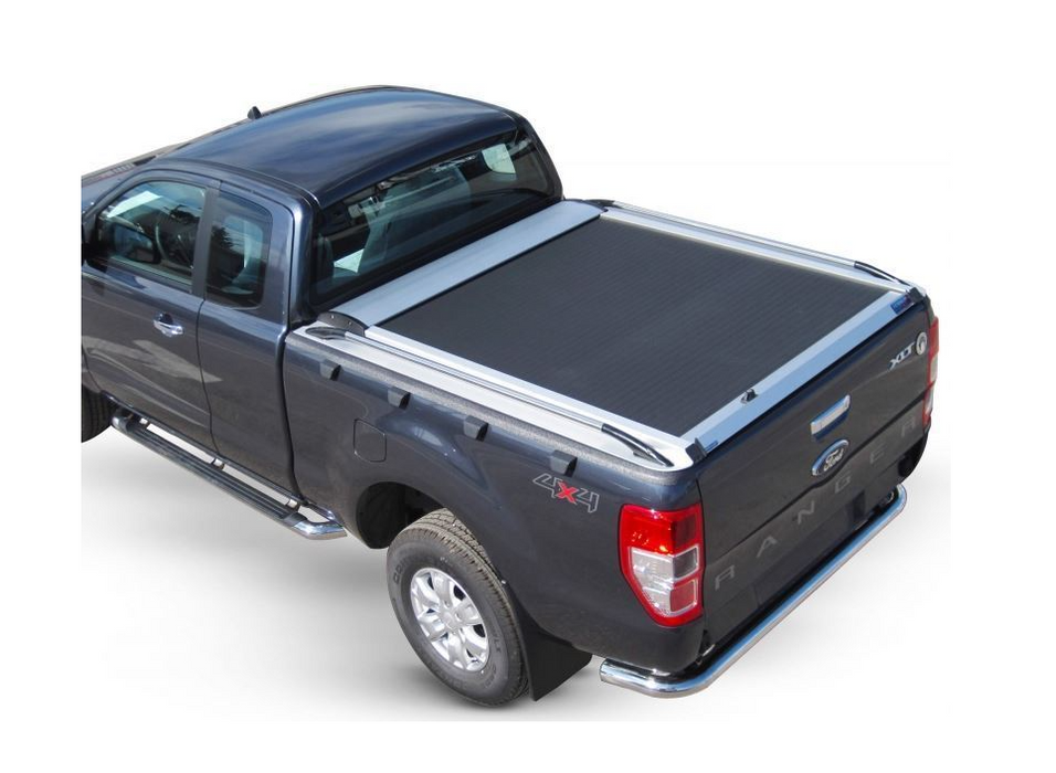 FORD Ranger XLT (Space Cab) ab 11/2012 & 2016+ SOT 1307 Aluminium eloxiert Laderaumabdeckung