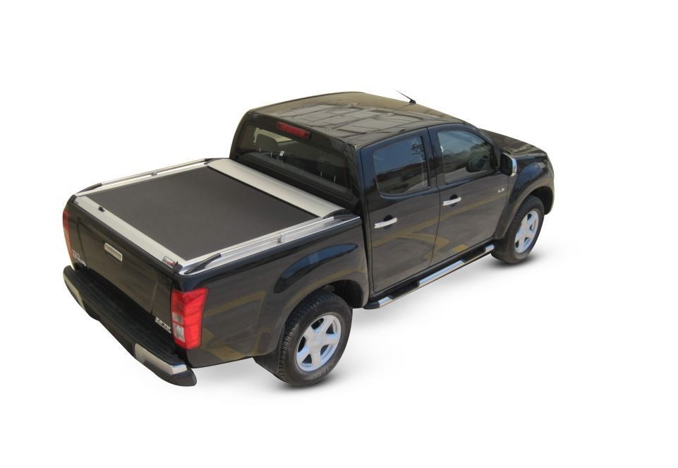 ISUZU D-Max D/C Double Cab 2003-2007 SOT 130 Aluminium eloxiert Laderaumabdeckung - Rollverdeck