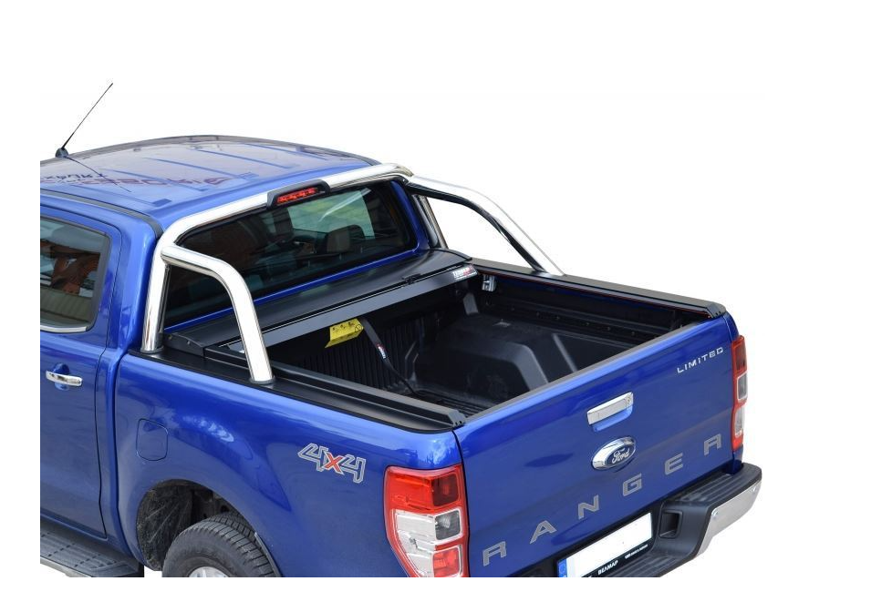 FORD Ranger LIMITED D/C ab 11/2012+ SOT 1306 black matt Laderaumabdeckung inkl. Ladekantenschutz