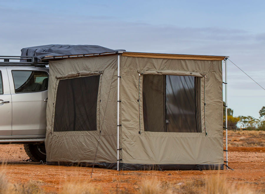 ARB MARKISENZELT 2500X2100,FÜR TOURING 3 4-SEITIG, MIT BODEN, 2 FENSTER