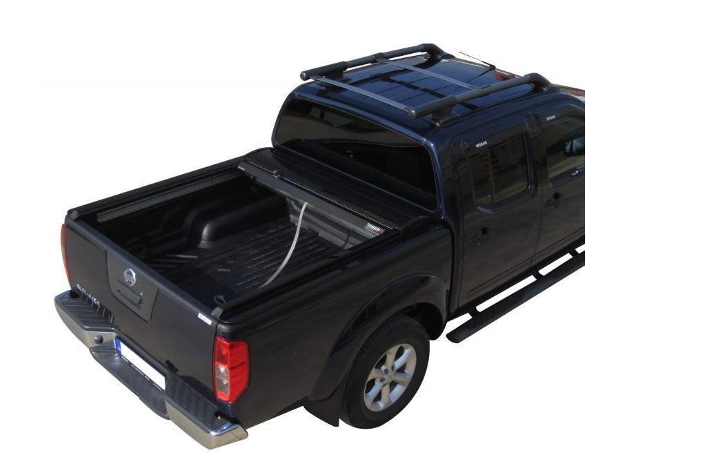 NISSAN Navara D40 Double Cab 165cm SOT 1302 black matt Laderaumabdeckung - Rollverdeck