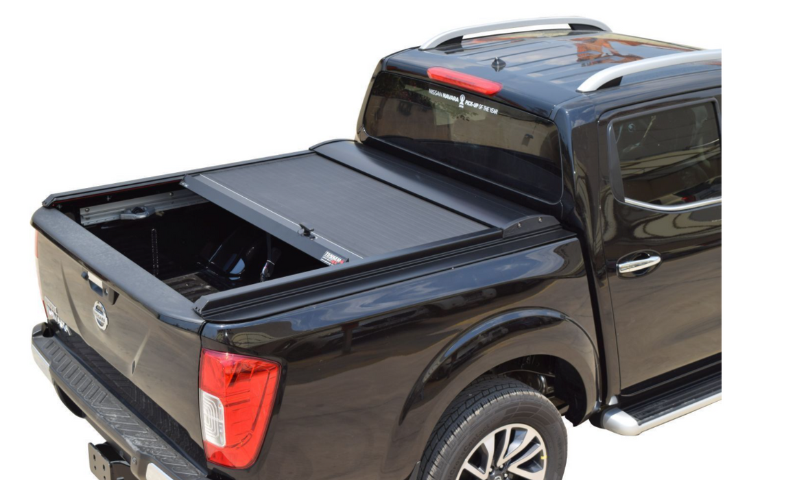 NISSAN Navara D22 NP-300 Double Cab 2001-2005 SOT 130 black matt Laderaumabdeckung - Rollverdeck