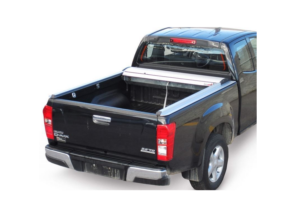 ISUZU D-Max Space Cab 2012+ SOT 1305 Aluminium eloxiert Laderaumabdeckung - Rollverdeck