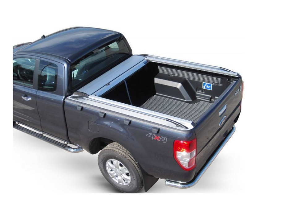 FORD Ranger XLT (Space Cab) ab 11/2012 & 2016+ SOT 1307 Aluminium eloxiert Laderaumabdeckung