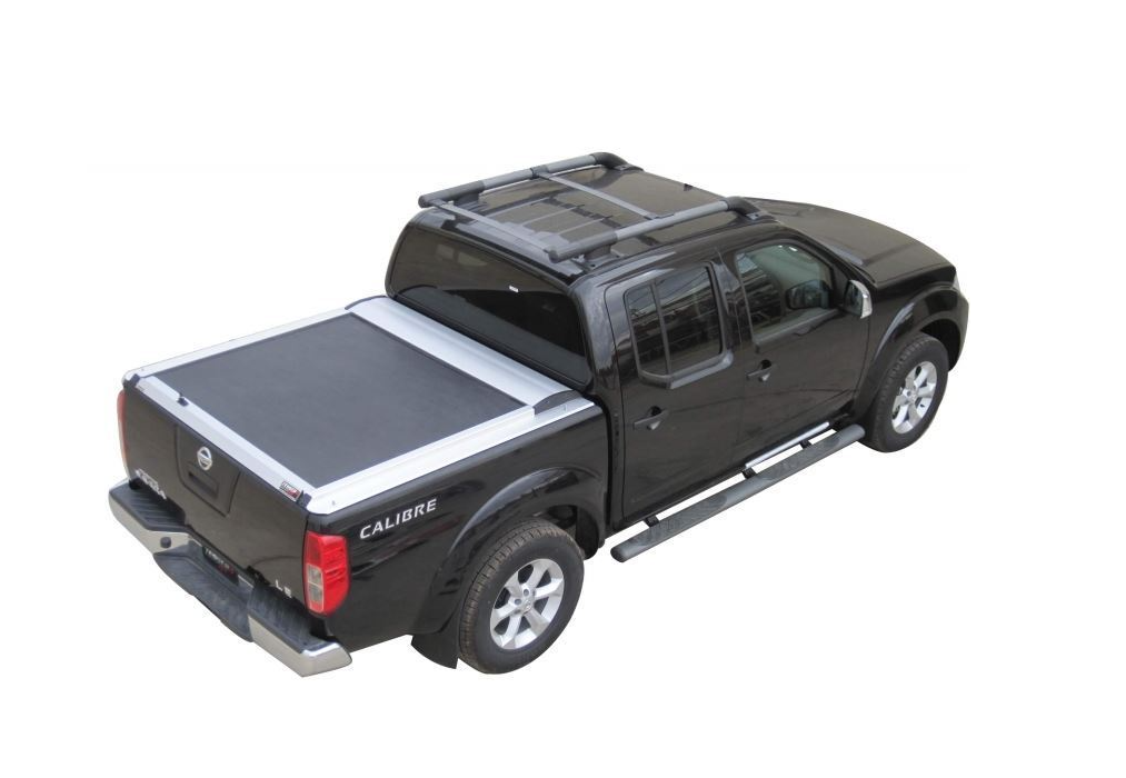 NISSAN Navara D40 156cm Doppel Cab SOT 130 Aluminium eloxiert Laderaumabdeckung - Rollverdeck