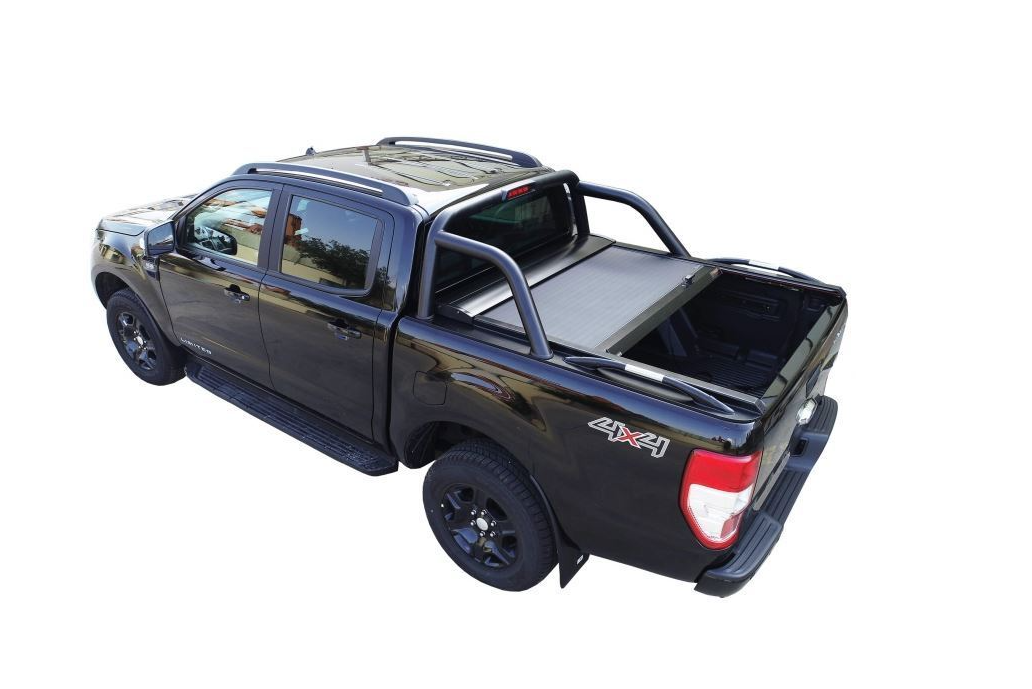 FORD Ranger LIMITED D/C ab 11/2012+ SOT 1306 black matt Laderaumabdeckung inkl. Ladekantenschutz