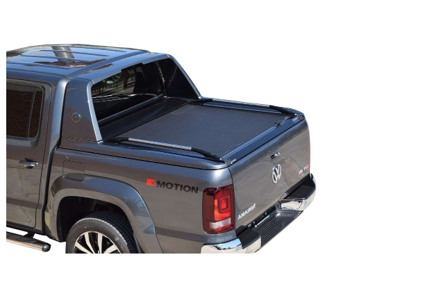 VW AMAROK AVENTURA double cab SOT 1318 black matt Laderaumabdeckung - Rollverdeck