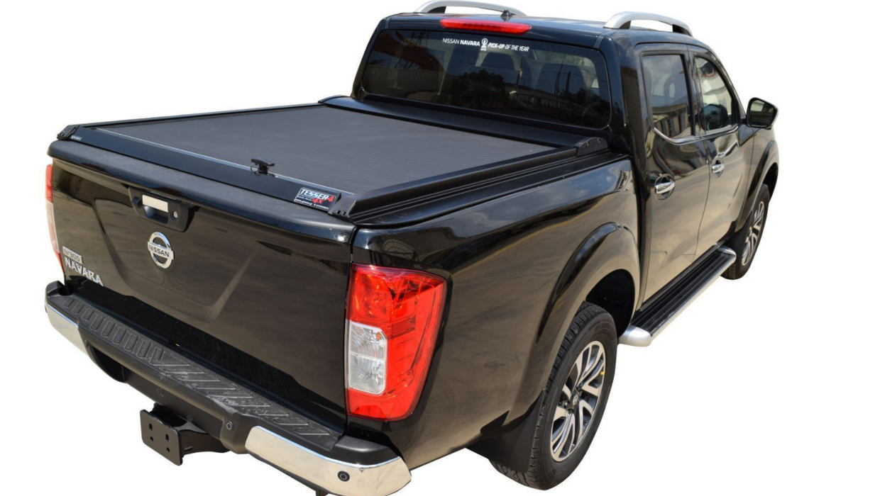 NISSAN Navara D22 NP-300 Double Cab 2001-2005 SOT 130 black matt Laderaumabdeckung - Rollverdeck