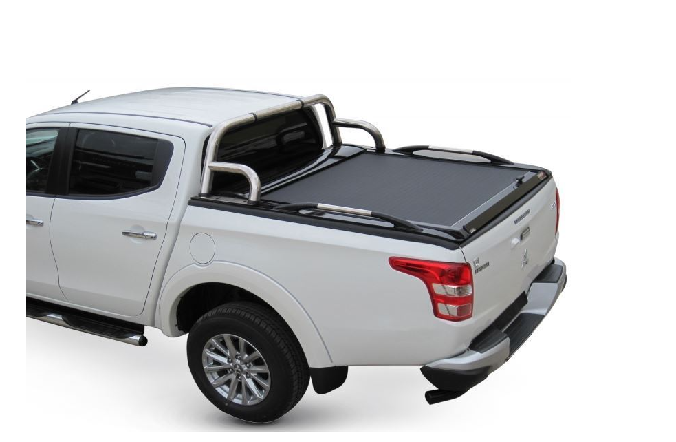 MITSUBISHI L200 Double Cab ab 09/2015-2019 & 2020+ SOT 1311 black matt Laderaumabdeckung Rollverdeck