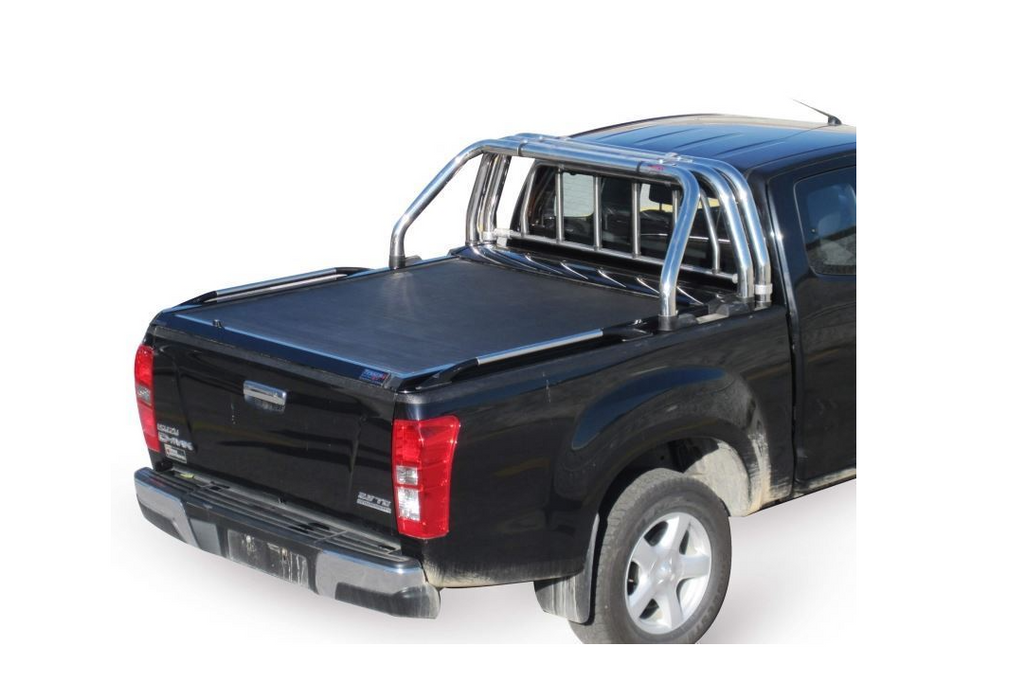 ISUZU D-Max Space Cab 2012+ SOT 1305 black matt Laderaumabdeckung - Rollverdeck