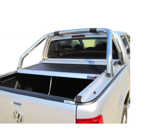 VW AMAROK mit original VW Styling Bar D/C SOT 1301 Aluminium eloxiert - Laderaumabdeckung