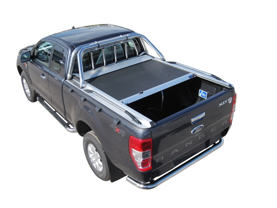 FORD Ranger LIMITED S/C ab 11/2012+ & 2016+ SOT 1307 Aluminium eloxiert Laderaumabdeckung