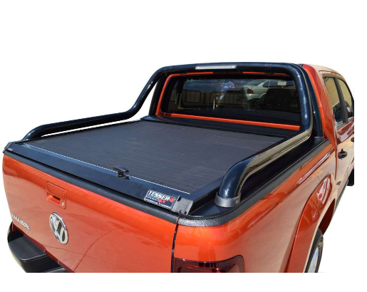 VW AMAROK CANYON Doppel Cab SOT 1301 black matt Laderaumabdeckung - Rollverdeck