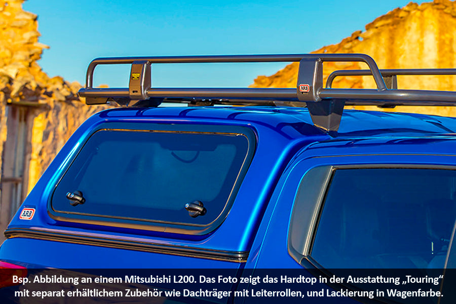 Basic Hardtop für Mitsubishi L200 Ab '15 Doka Flach Seitl. geschlossen