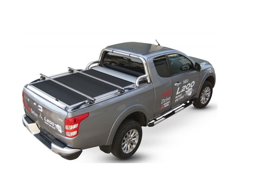 MITSUBISHI L200 (Triton) Space Cab ab 09/2015-2019 & 2020+ SOT 1312 Aluminium eloxiert Rollverdeck