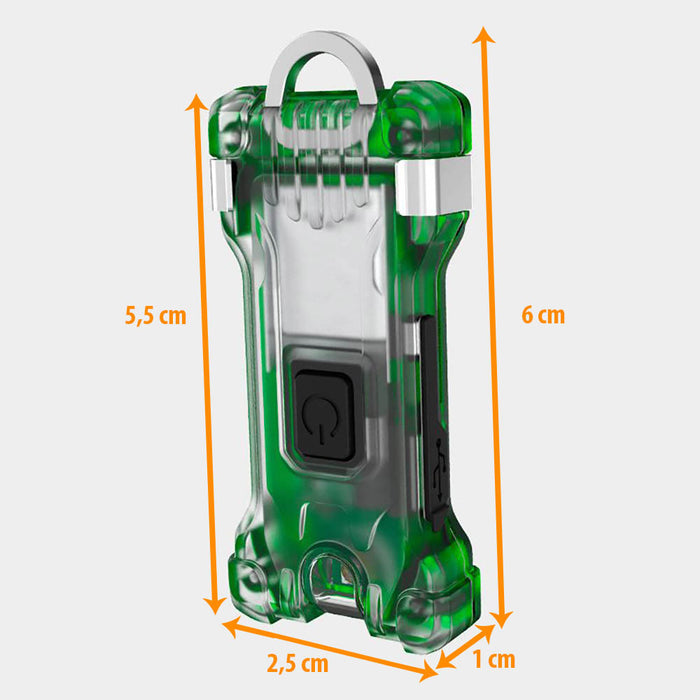 ARMYTEK ZIPPY Schlüsselanhänger-Taschenlampe, in verschiedenen Farben