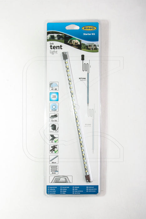 27 LED Zeltlicht-Starterkit, 155 Lumen, Länge: 30cm