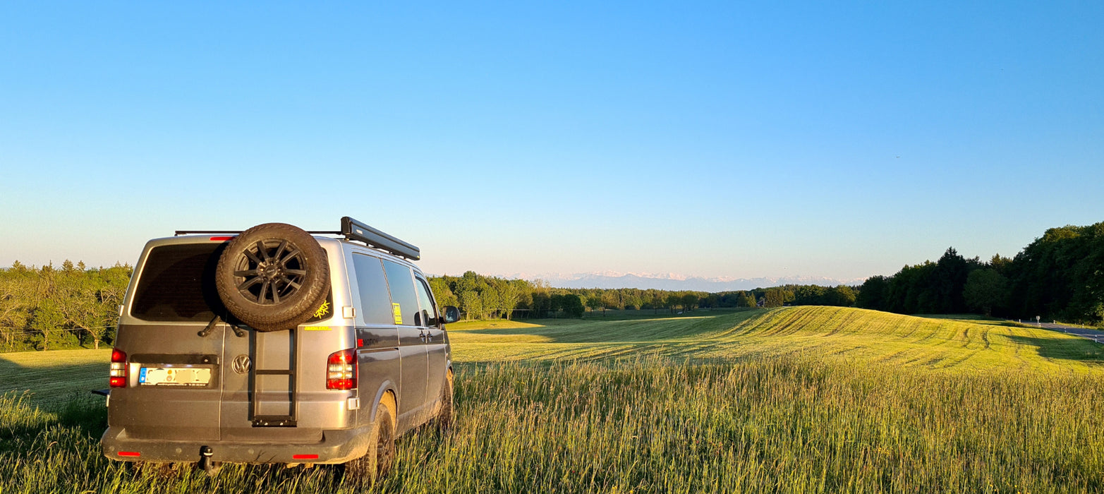 Heckleiter für VW T5 Rundstahl 27MM in verschiedenen Varianten