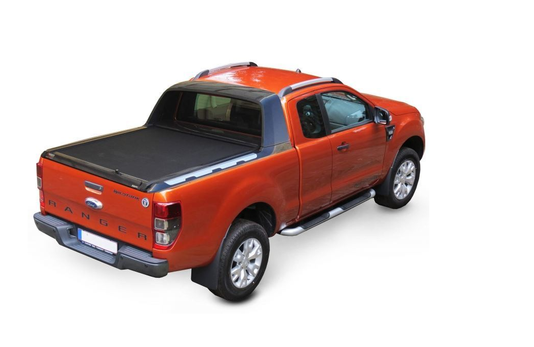 FORD Ranger WildTrak Space Cab ab 11/2012+ & 2016+ SOT 1309 black matt Rollverdeck