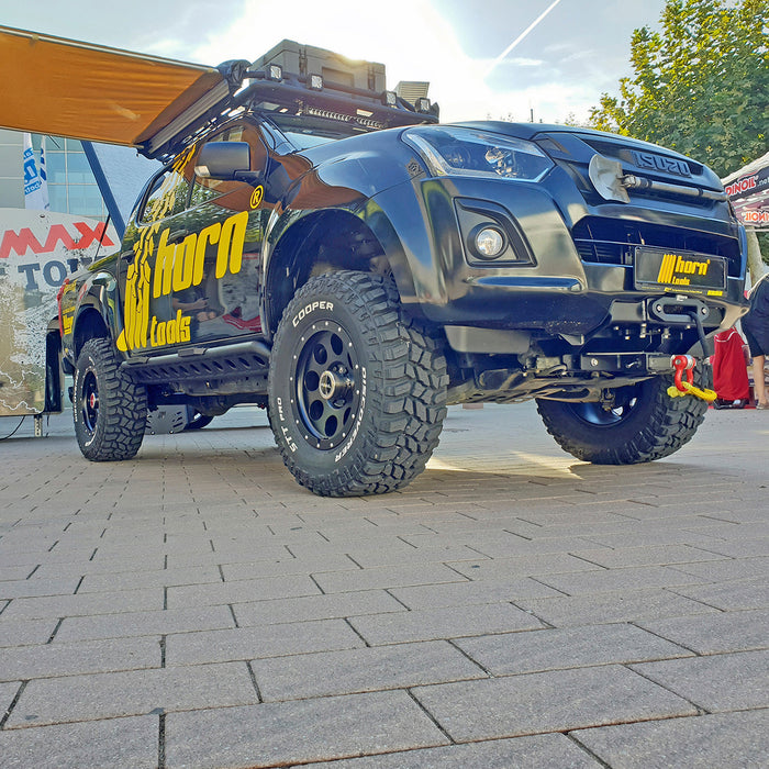 Isuzu DMax Rockslider LAPIS Aluminium ab Bj.12 Zubehör Kabinenschutz horntools