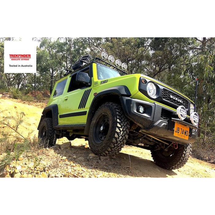 Höherlegungsfahrwerk TREKFINDER für SUZUKI Jimny II +40-50 mm