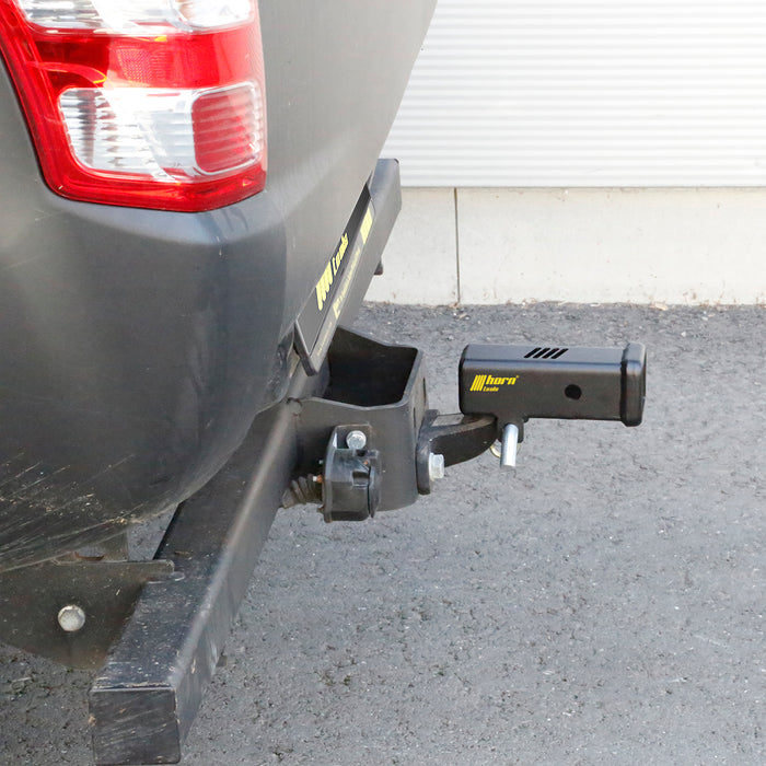 Seilwindensystem Alpha Mobil für Toyota HiLux REVO 2016+ 4,3to Kunststoffseil Elektrowinde Seilwinde 12V horntools