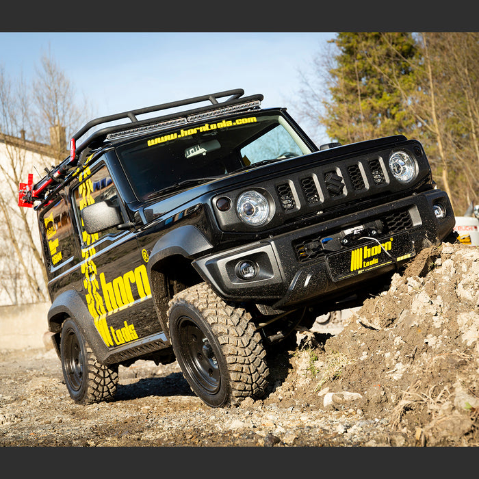 Seilwindensystem Suzuki Jimny GJ 2,0to Zugkraft Elektrowinde Seilwinde 12V horntools new Jimny 2 Zubehör