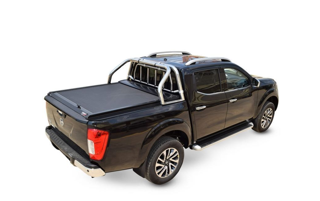 NISSAN NP300 D23 Navara double cab 2016+ SOT 1314 black matt Laderaumabdeckung - Rollverdeck