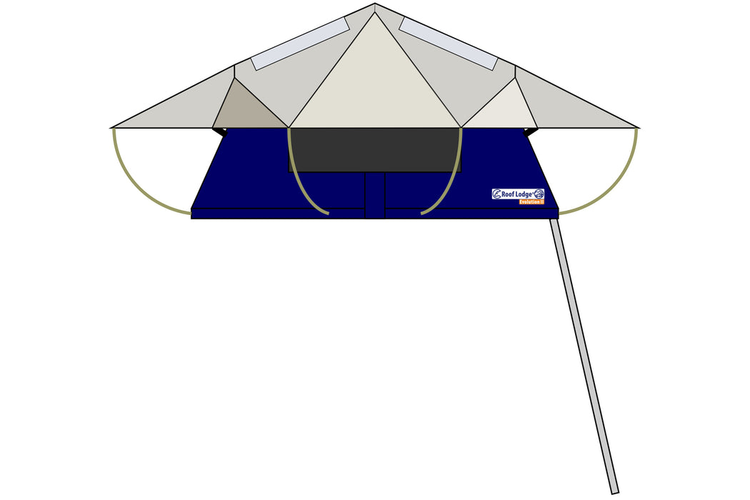 Roof Lodge Evolution 2 - Dachzelt 140ér in verschieden Varianten erhältlich