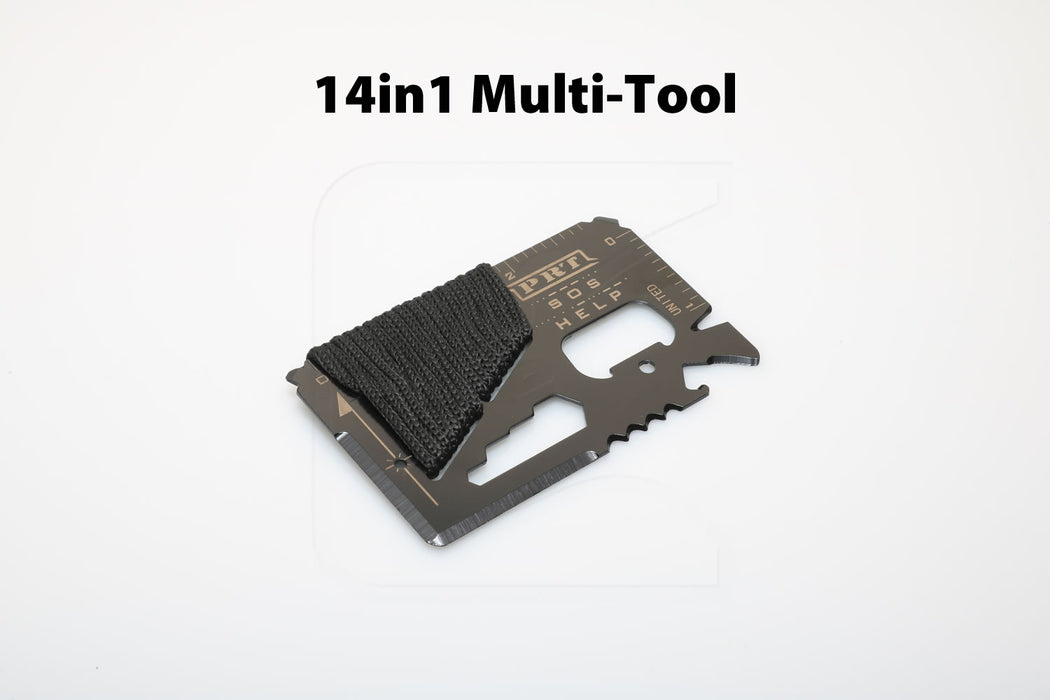 14in1 Multi-Tool im Scheckkartenformat