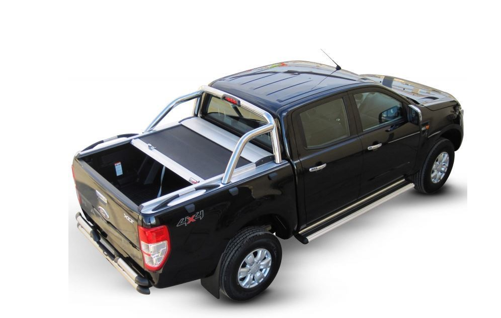 FORD Ranger LIMITED D/C ab 11/2012+ SOT 1306 SILVER Laderaumabdeckung inkl. Ladekantenschutz