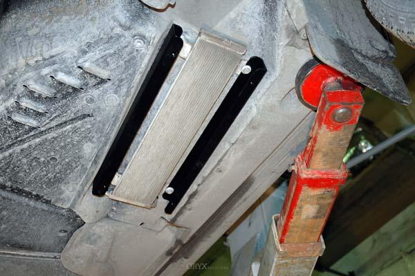 Schutzplatte für Dieselkühler passend für Bus T5, 2mm Stahl