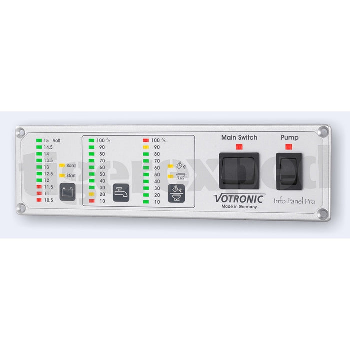 Votronic Info Panel Pro, Tank- und Batterieüberwachung, 12V, 5330