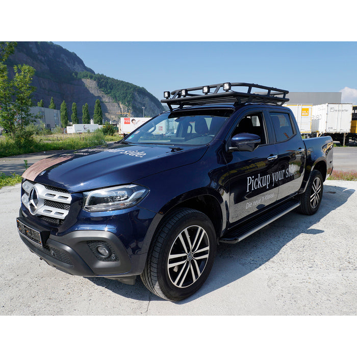 Seilwindensystem Alpha 9.9 für Mercedes X 250 Body Lift 10cm 4,3to Zugkraft Elektrowinde Seilwinde 12V horntools Zubehör